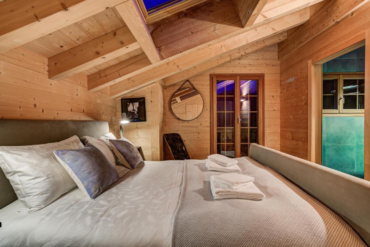 Chalet Le Chapeau La Tzoumaz Zewnętrze zdjęcie